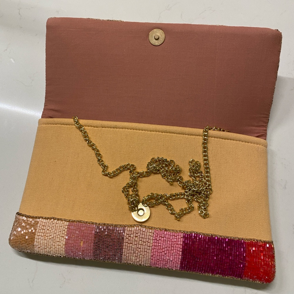 Rose All Day Pink Clutch View 3